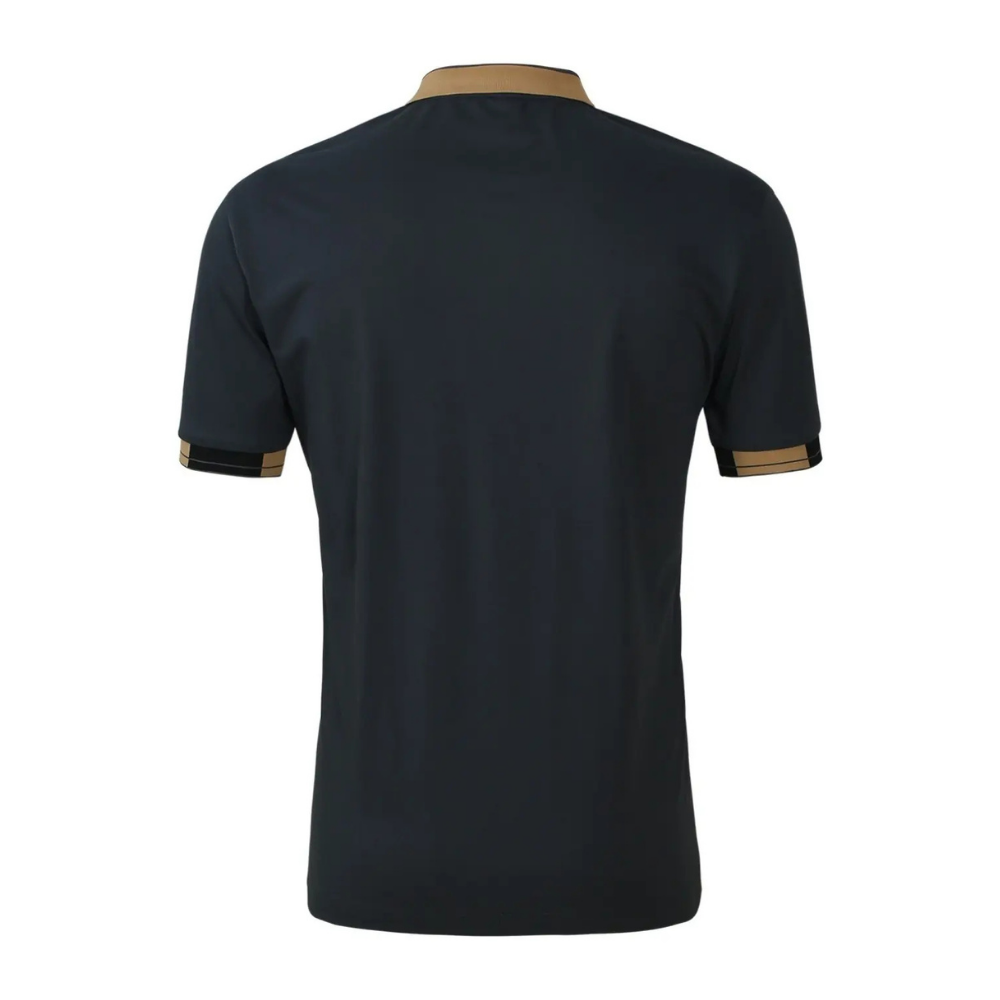 Pack of 2 Classic Short Sleeve Polo TShirts with Contrast Trim for Men