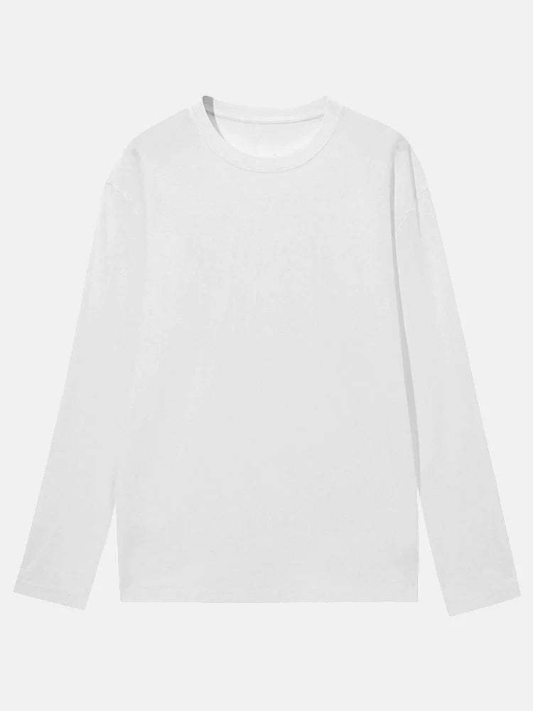 Basic Long Sleeve T-Shirt-Vacay Outfit