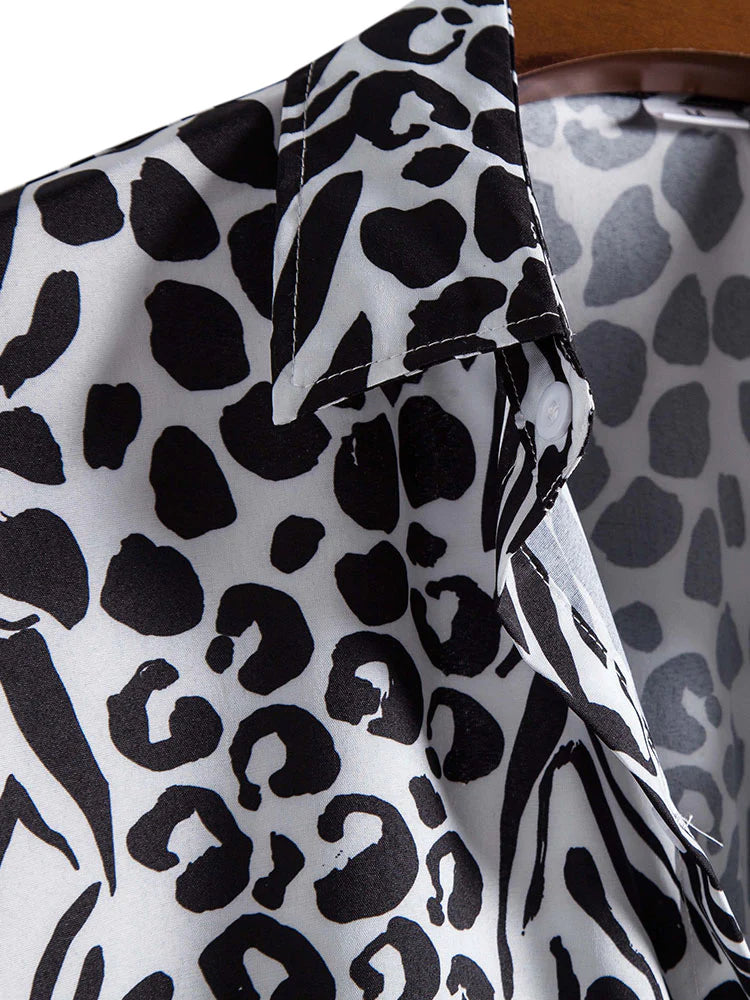 Animal Print Shirt-Vacay Outfit