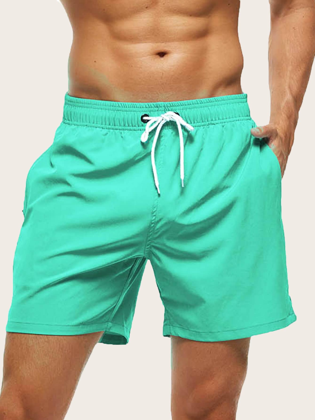 Adjustable Waistband Leisure Shorts-Vacay Outfit