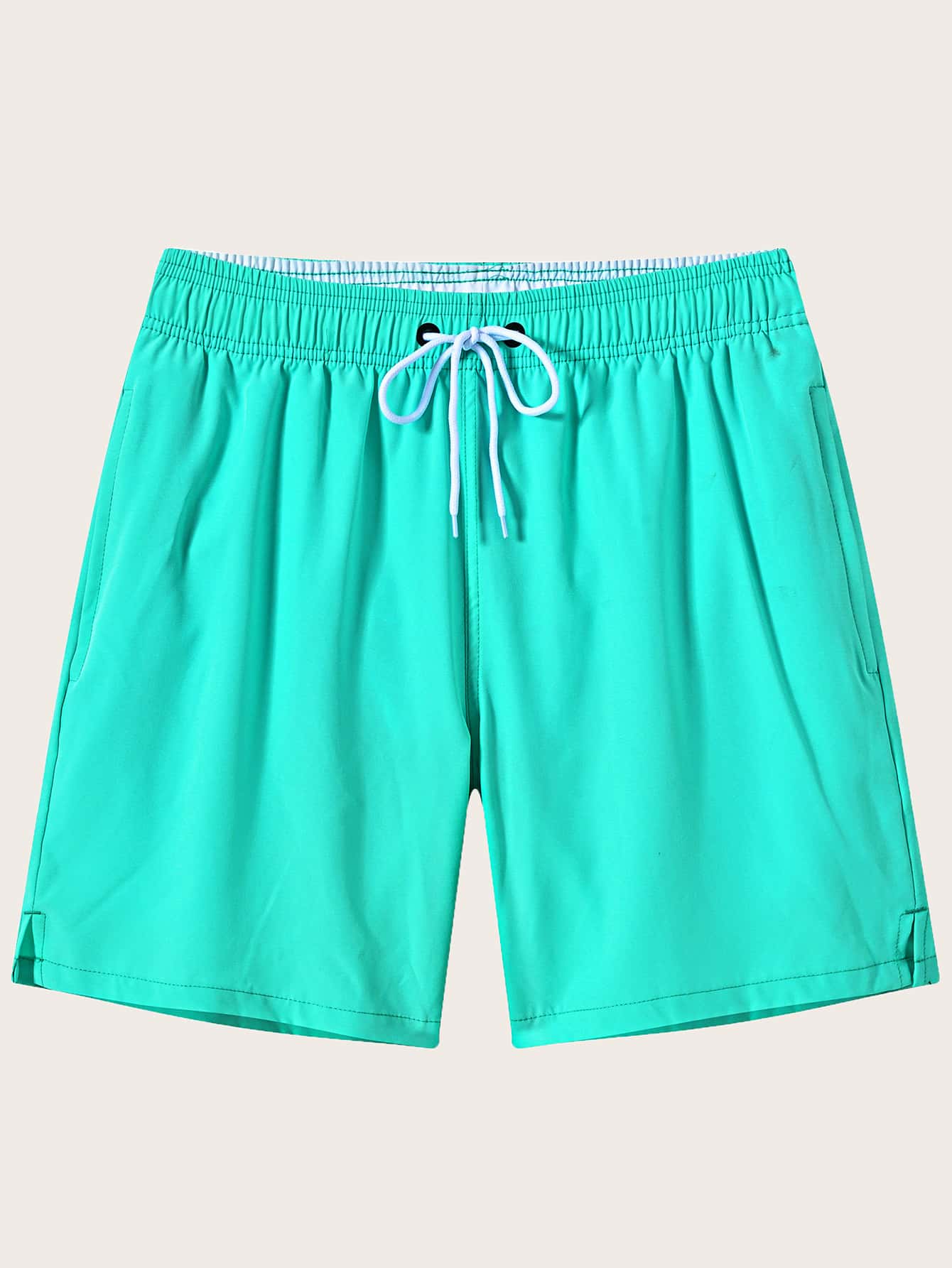 Adjustable Waistband Leisure Shorts-Vacay Outfit