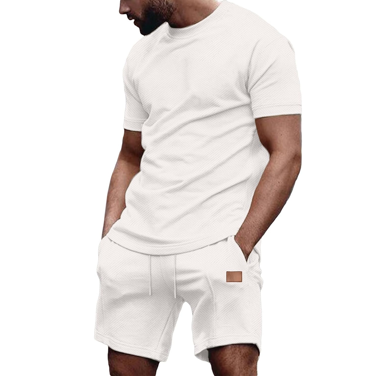 Summer Beach Short Sleeve Shirt And Short Sets For Men