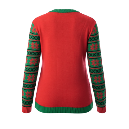 Ugly Christmas Sweater For Women With Festive Winter Design