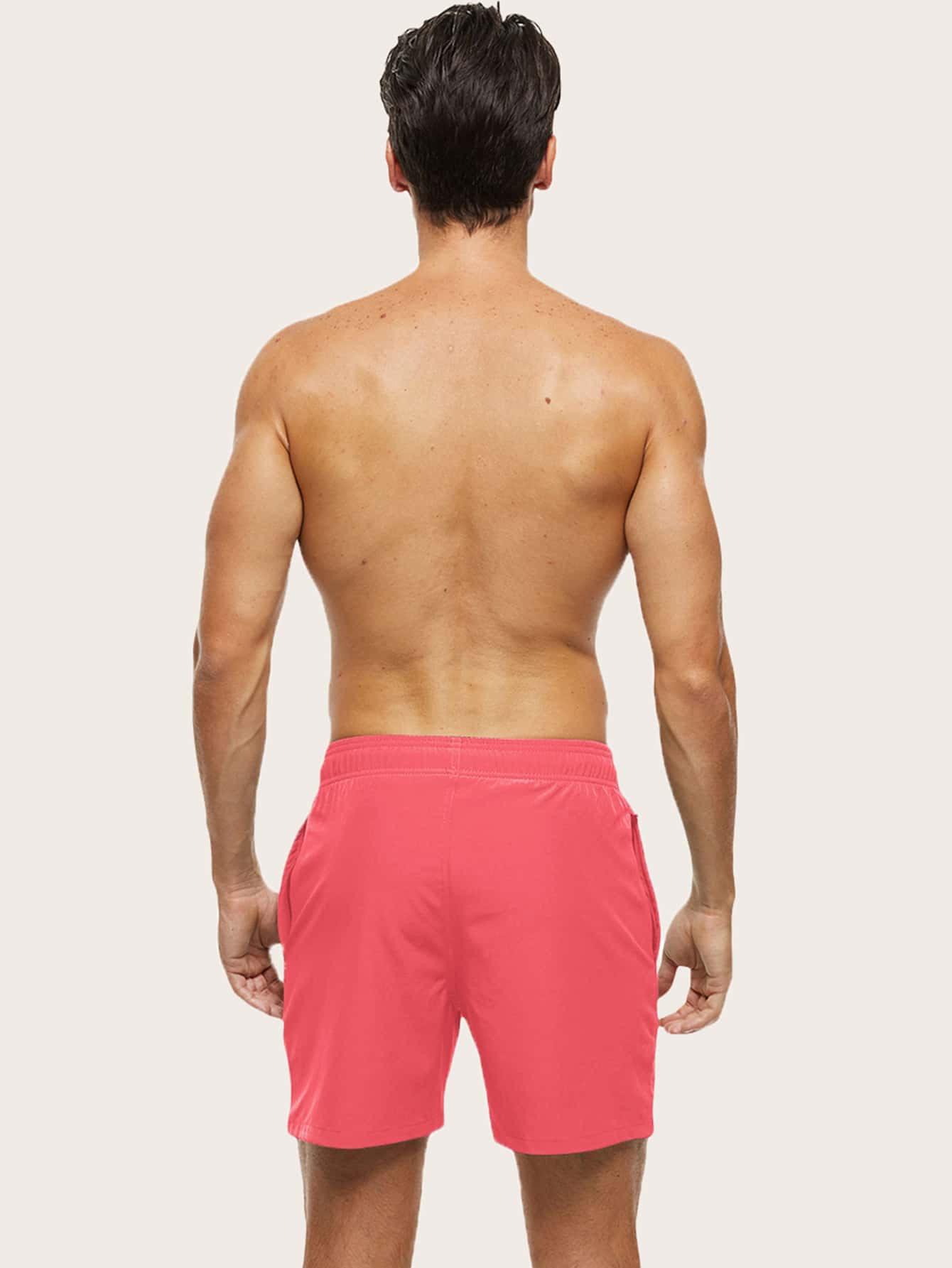 Adjustable Waistband Leisure Shorts-Vacay Outfit