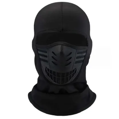 Wool Balaclava Style Hat For Winter Cycling