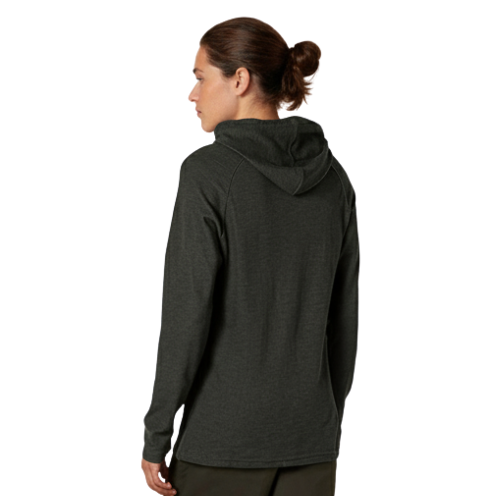 Long Sleeve Slub Thermal Pullover Hoodie For Men