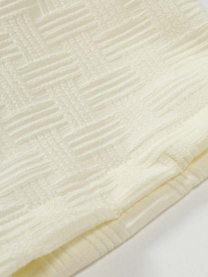 Plain Shirt And Shorts Set-Vacay Outfit