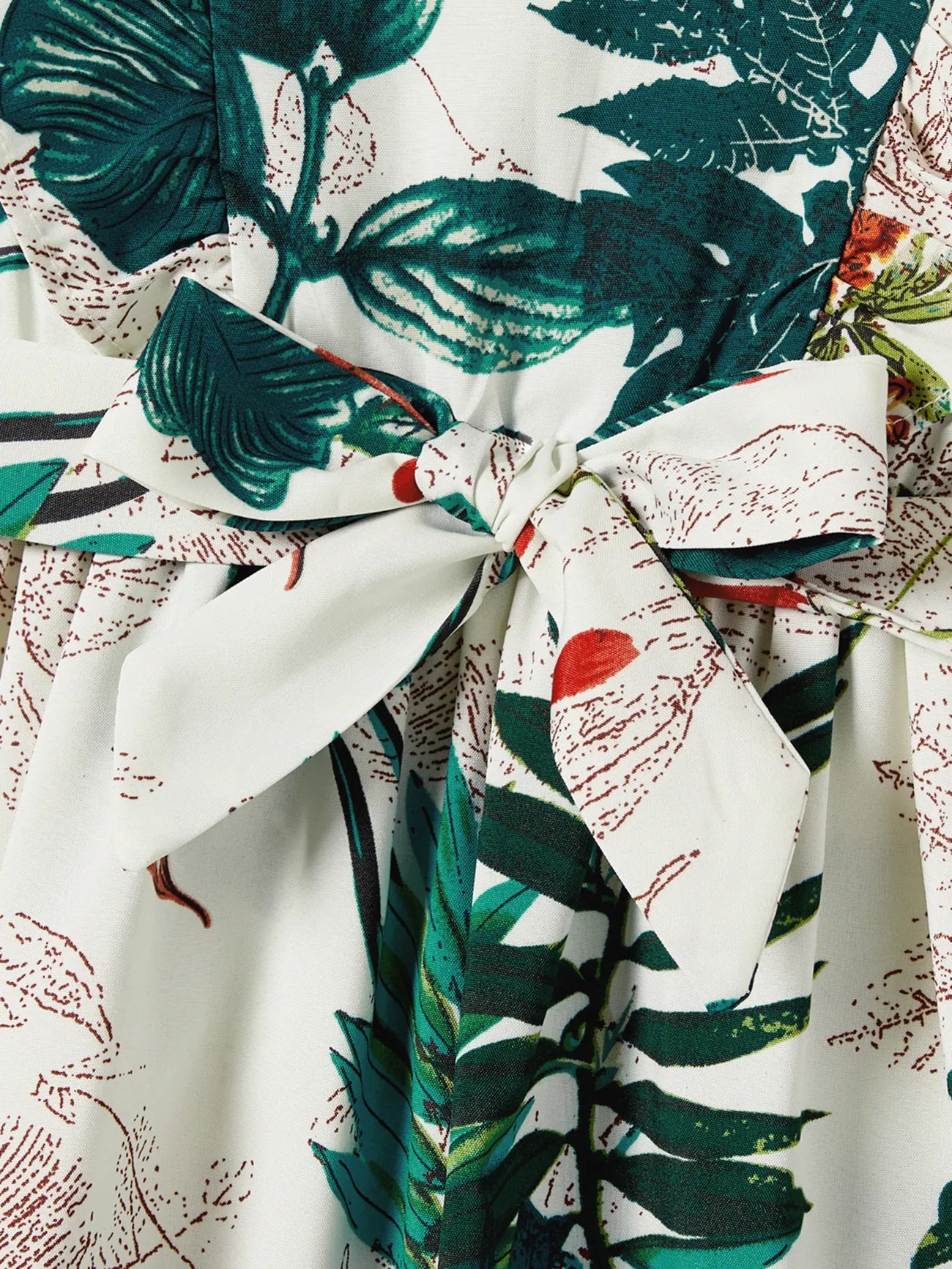 Coordinated Family Floral Outfits With Adjustable Straps Family Matching Set-Vacay Outfit