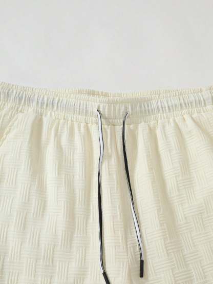 Plain Shirt And Shorts Set-Vacay Outfit