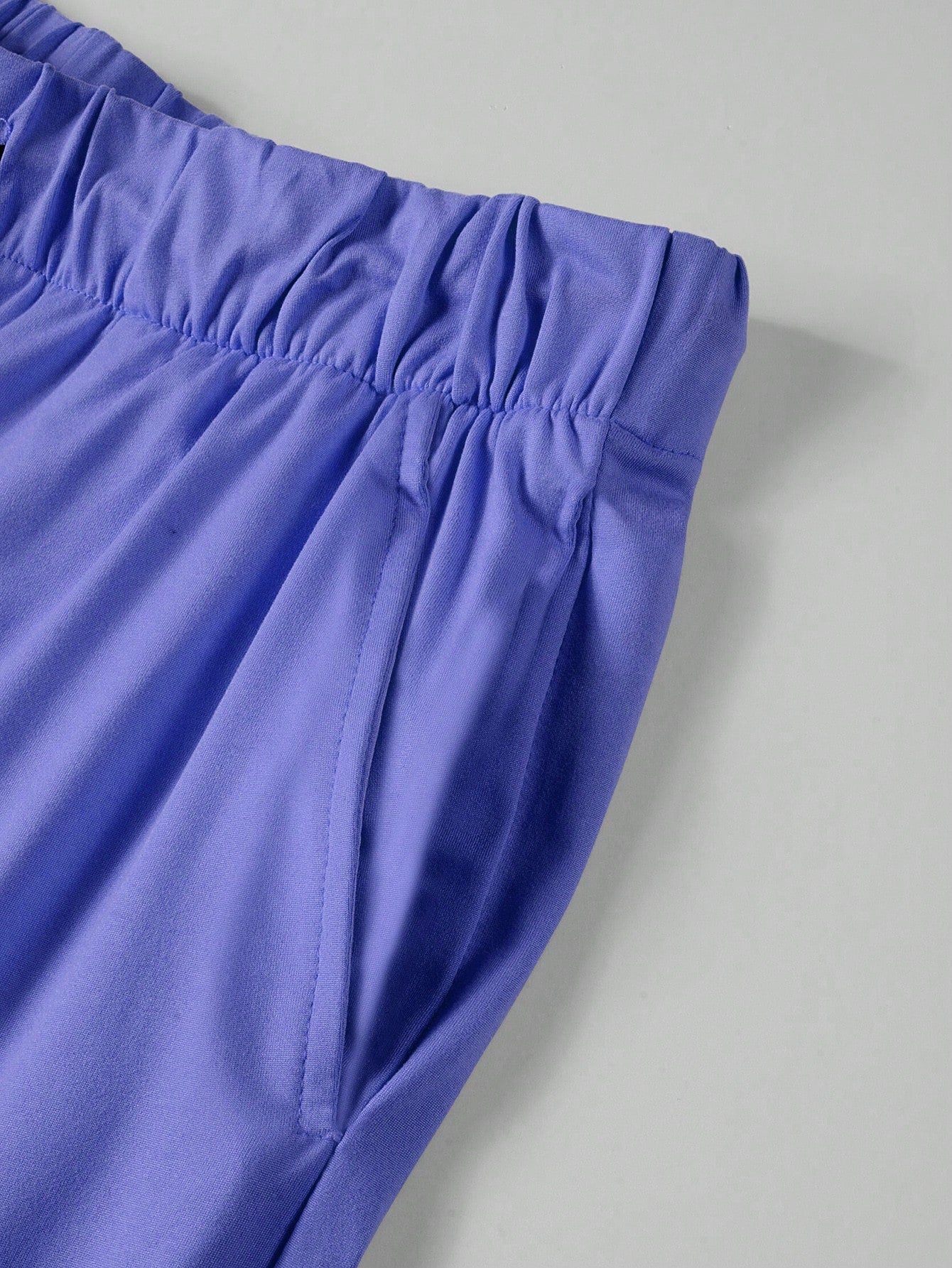 Sunset Palms Tee And Shorts Set-Vacay Outfit