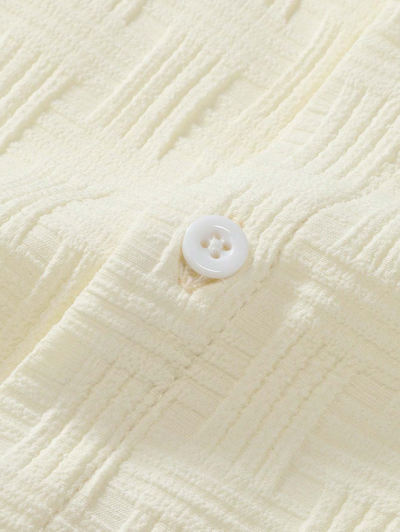 Plain Shirt And Shorts Set-Vacay Outfit