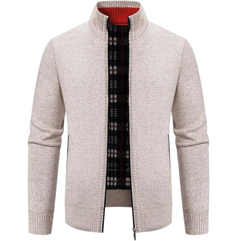Mens Sweater Cardigan Knitted Long Sleeve Men Sweaters Fall