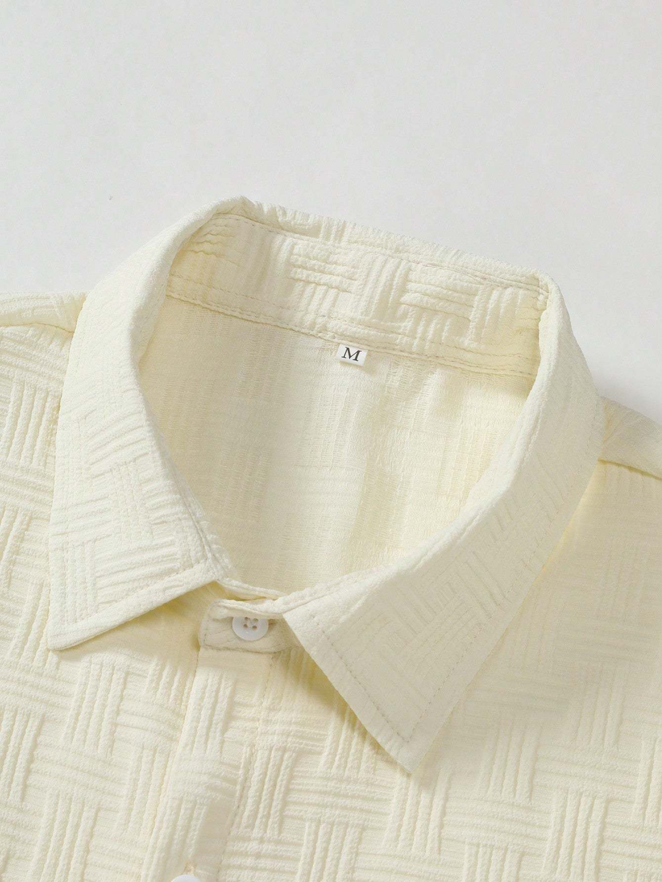 Plain Shirt And Shorts Set-Vacay Outfit