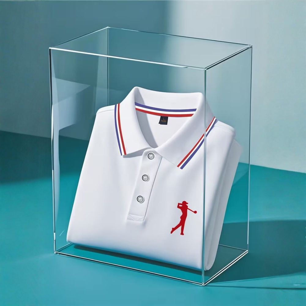 Summer Printed Golf Spring And Short Sleeve Shirt For Men