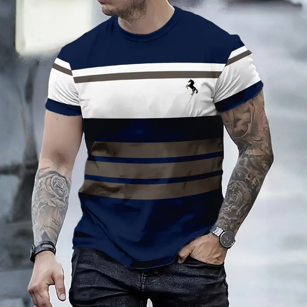 Casual Lightweight Outdoor Vacation T shirt For Men