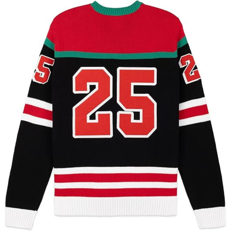 Long Sleeve High Collar Knit Sweater