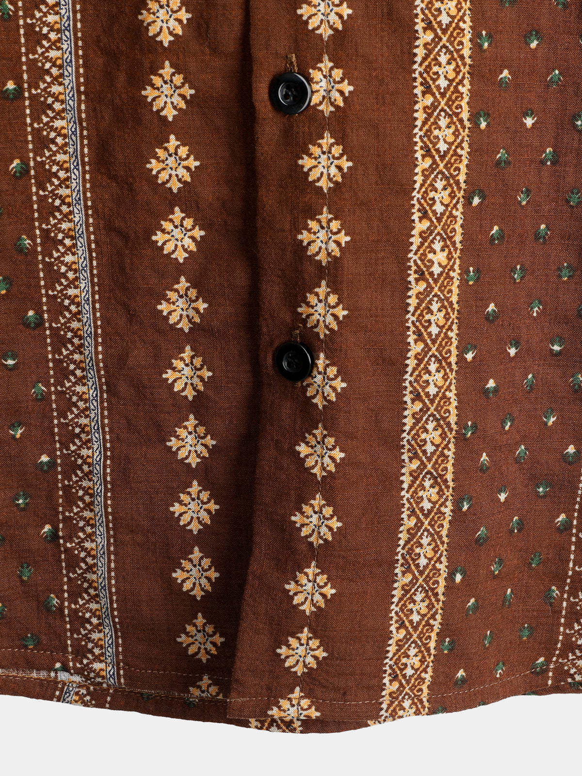 Men Retro Button Up Short Sleeve Shirt-Vacay Outfit