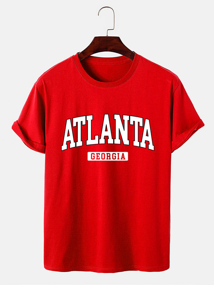 Atlanta Print T-Shirt-Vacay Outfit