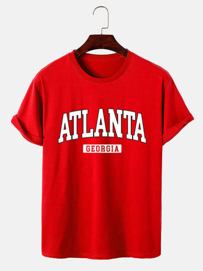 Atlanta Print T-Shirt-Vacay Outfit