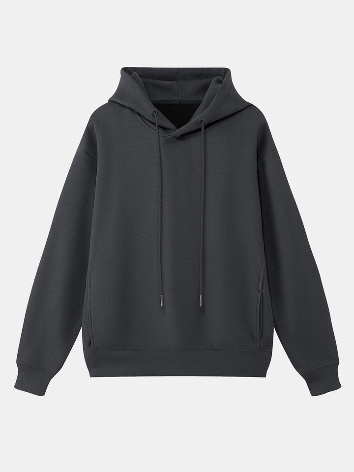 Basic Heavyweight Cotton Oversize Hoodie-Vacay Outfit