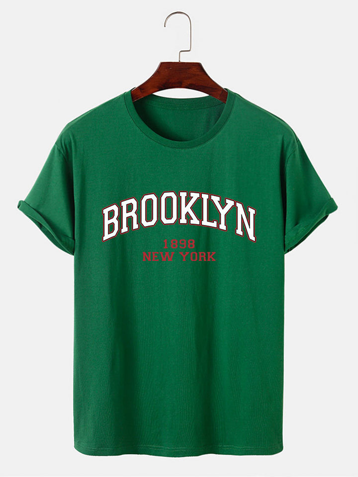 Brooklyn Print T-Shirt-Vacay Outfit