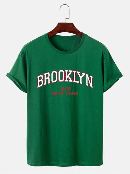 Brooklyn Print T-Shirt-Vacay Outfit