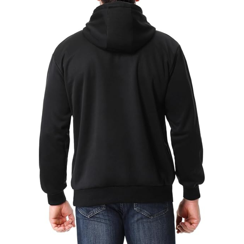 Relaxed Fit Fleece Lined Pullover Hooded Sweatshirt Comfortable and Soft