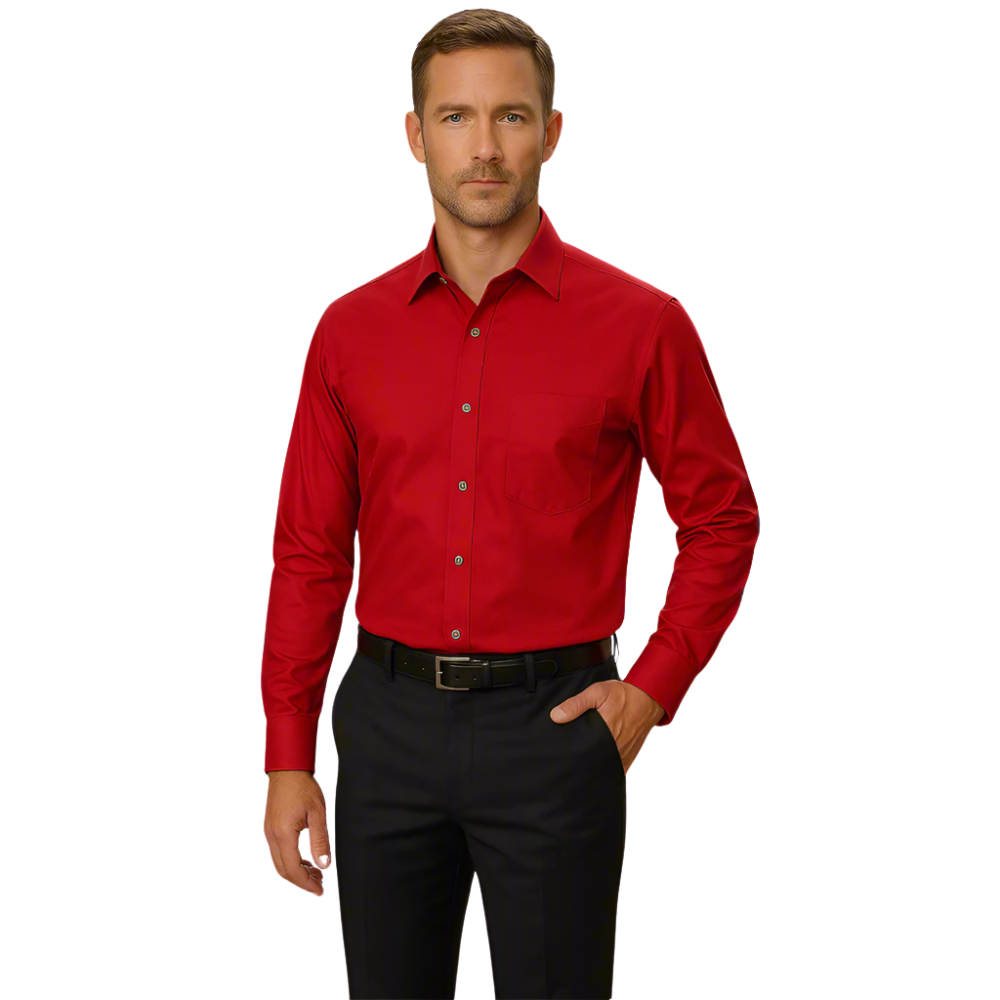 Modern Slim Fit Stretch Shirt For Men