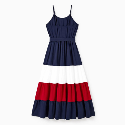 Ruffle Hem Family Outfits Set-Vacay Outfit