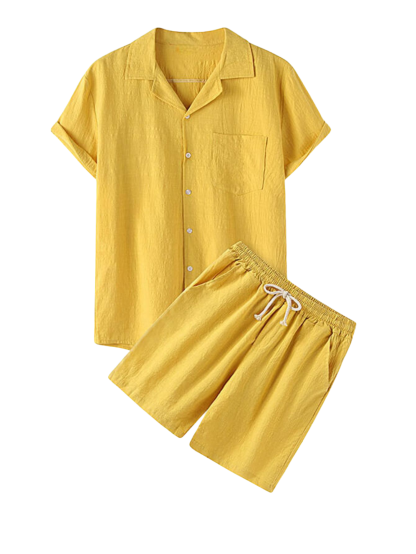 Classic Two Piece Casual Set-Vacay Outfit