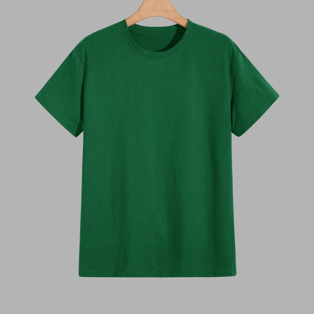 Short Sleeve Round Design T Shirt For Men