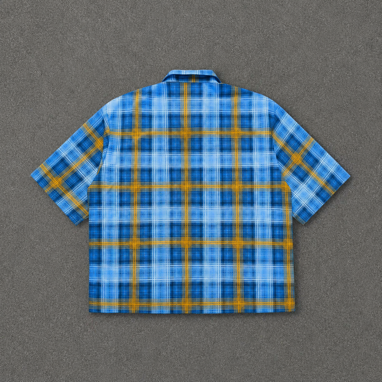 Graphic Print Rhinestone Plaid Casual Fitted Shirt For Men