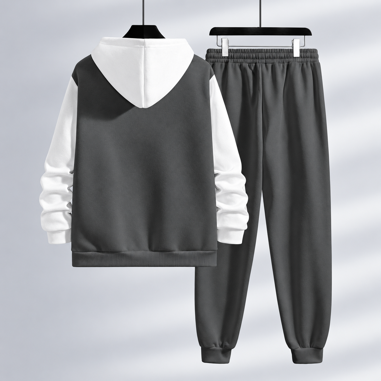 2 Pieces Casual Hoodie And Sweatpants For Men
