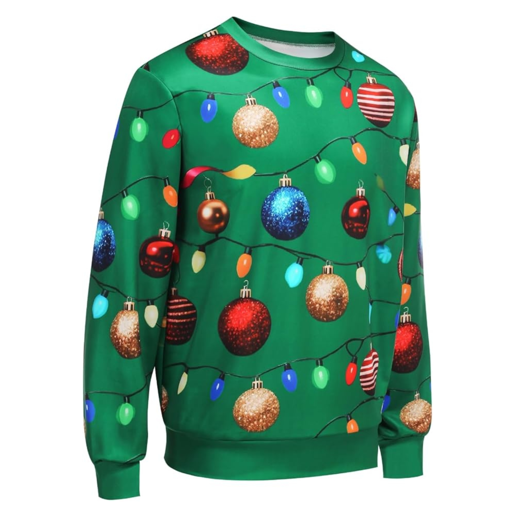 Funny 3D Print Christmas Ugly Sweater For Men And Women