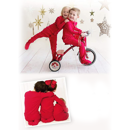 Christmas Pajamas Onesie Family Sets-Vacay Outfit