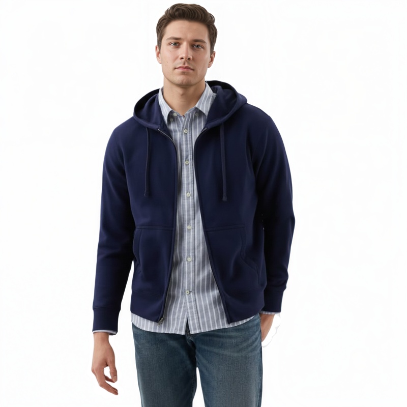 Classic Logo Heritage Full Zip Hoodie For Men