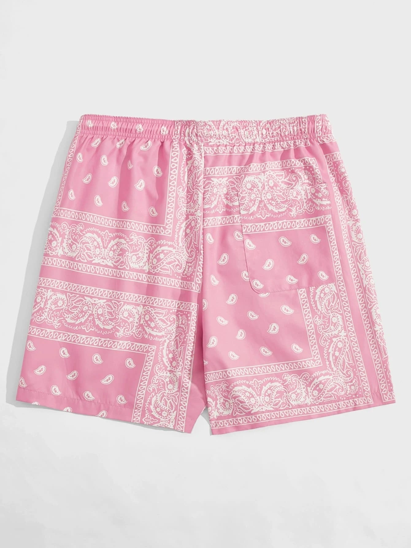 Paisley Bandana Print Shorts-Vacay Outfit