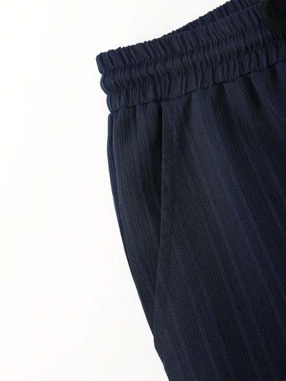 Solid Colored Button Up Shirt And Pants Without Tee-Vacay Outfit