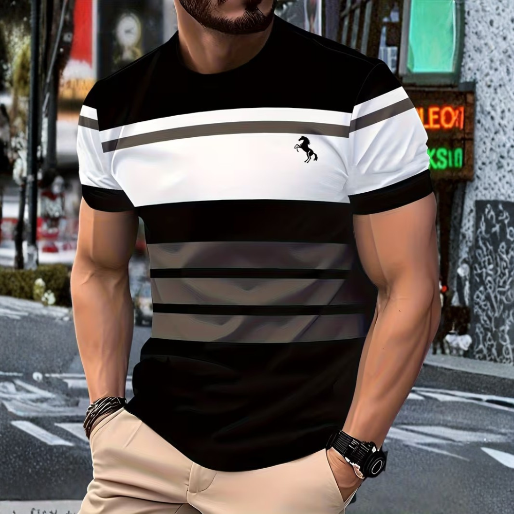 Casual Lightweight Outdoor Vacation T shirt For Men