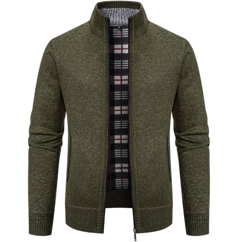 Mens Sweater Cardigan Knitted Long Sleeve Men Sweaters Fall