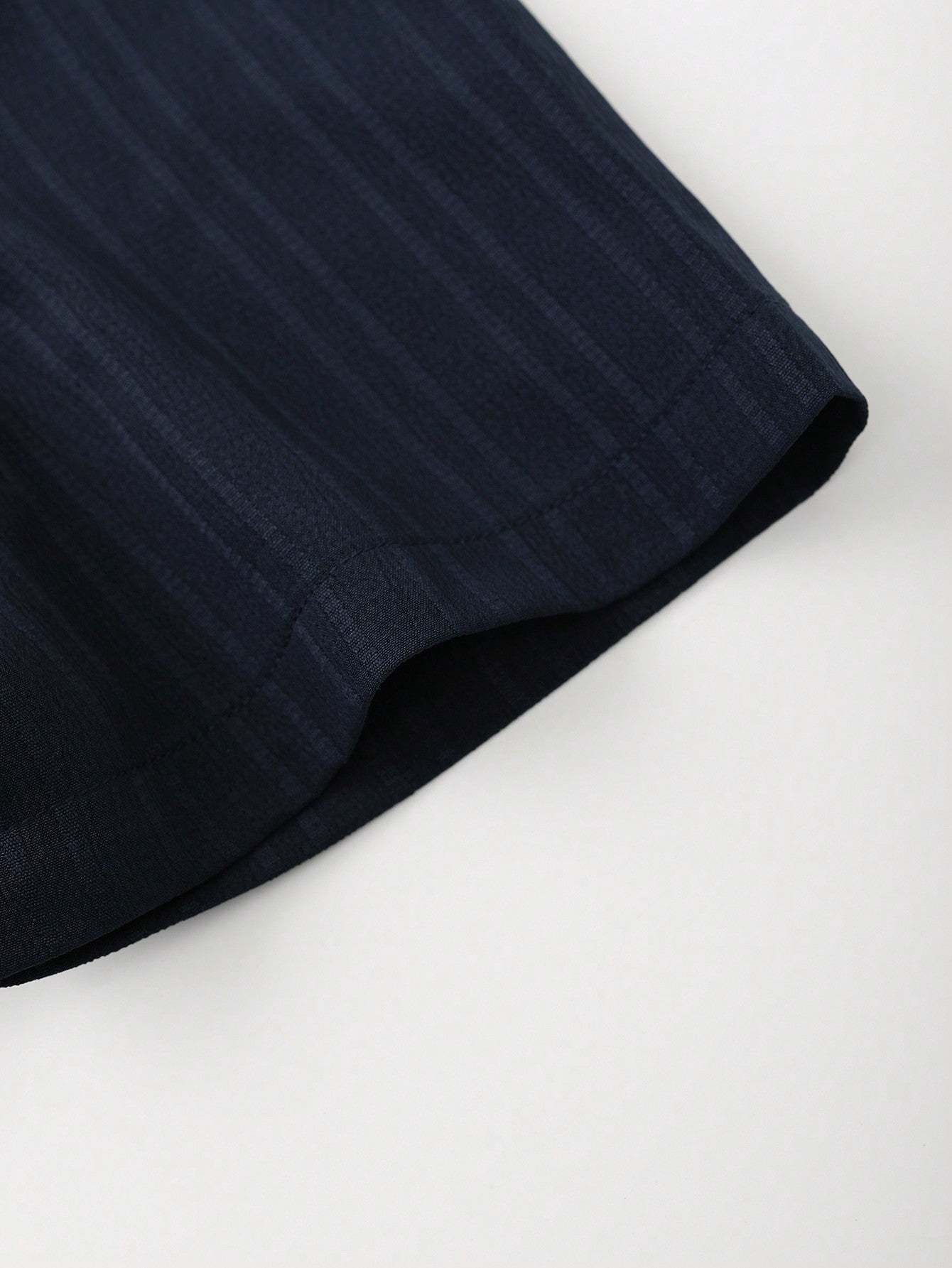 Solid Colored Button Up Shirt And Pants Without Tee-Vacay Outfit