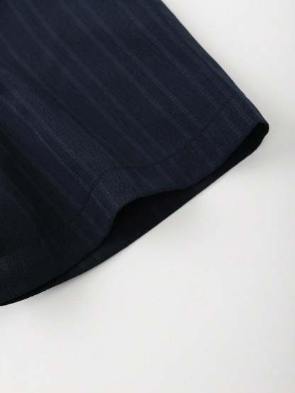 Solid Colored Button Up Shirt And Pants Without Tee-Vacay Outfit