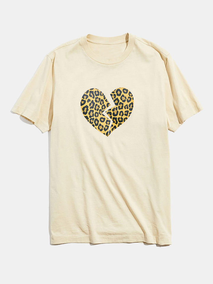 Leopard Print T-shirts-Vacay Outfit
