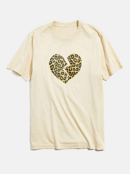 Leopard Print T-shirts-Vacay Outfit