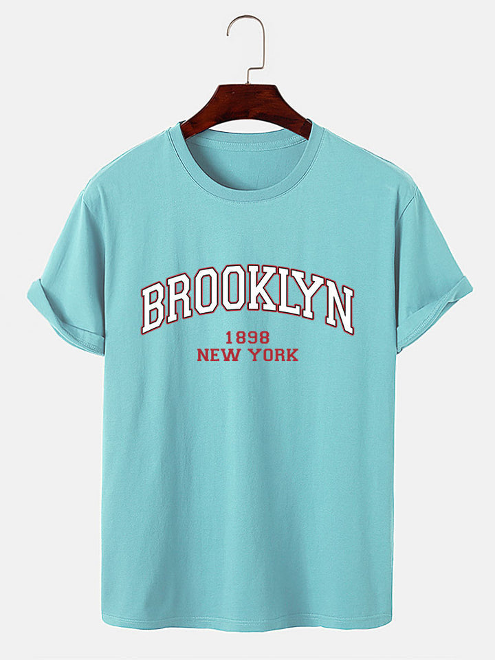 Brooklyn Print T-Shirt-Vacay Outfit