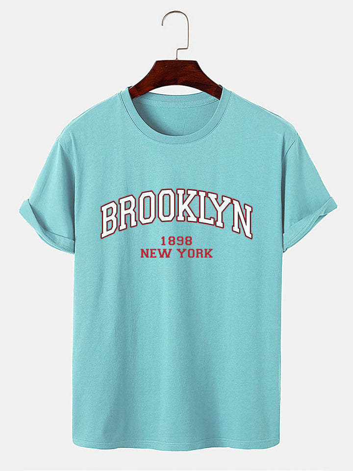 Brooklyn Print T-Shirt-Vacay Outfit