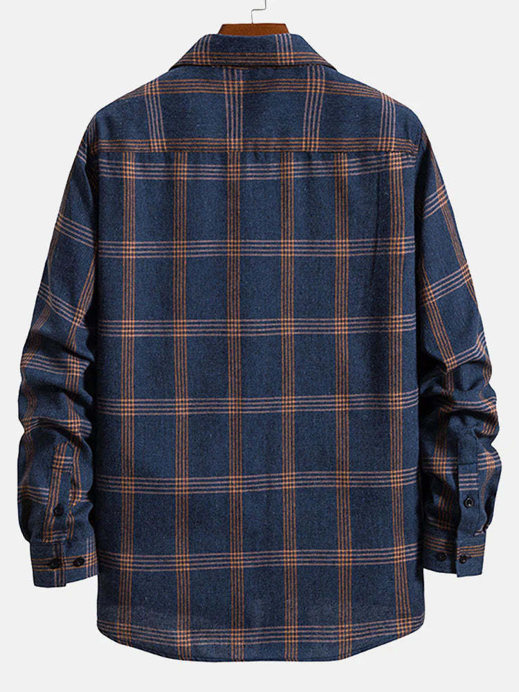 Button Up Plaid Shirt-Vacay Outfit