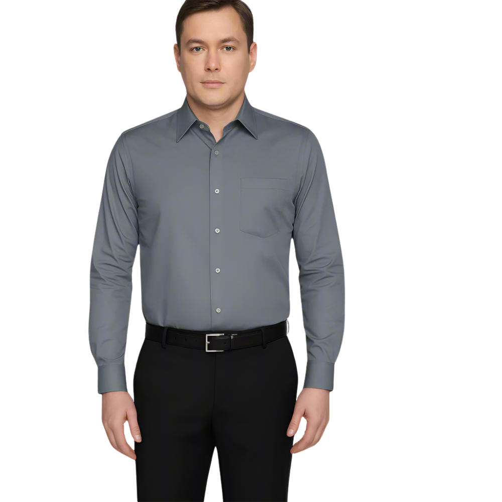 Modern Slim Fit Stretch Shirt For Men