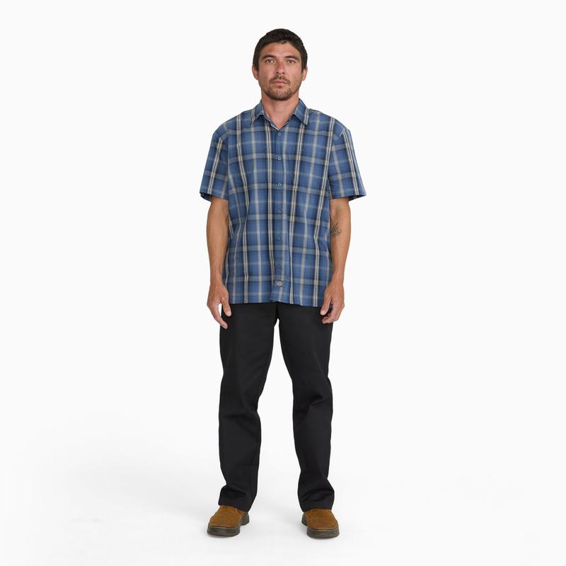  Regular Fit Classic Plaid Lightweight Shirt For Men