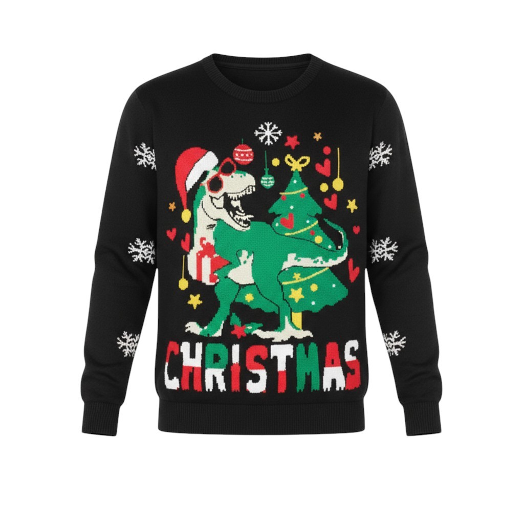 Ugly Christmas Matching Sweater For Men Women Kids
